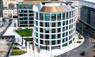 IFC building aerial view