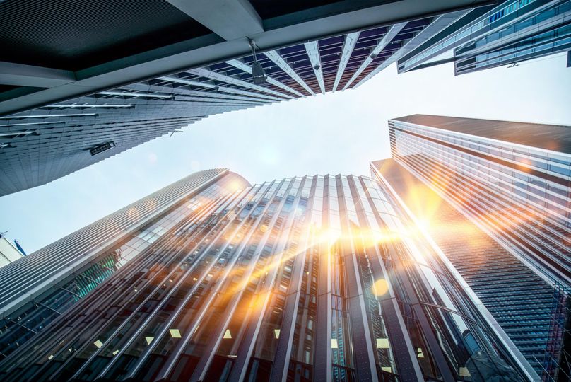 Modern offices in London