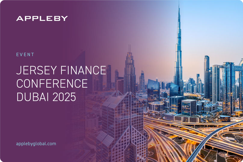 Appleby advert - Image of Dubai and text