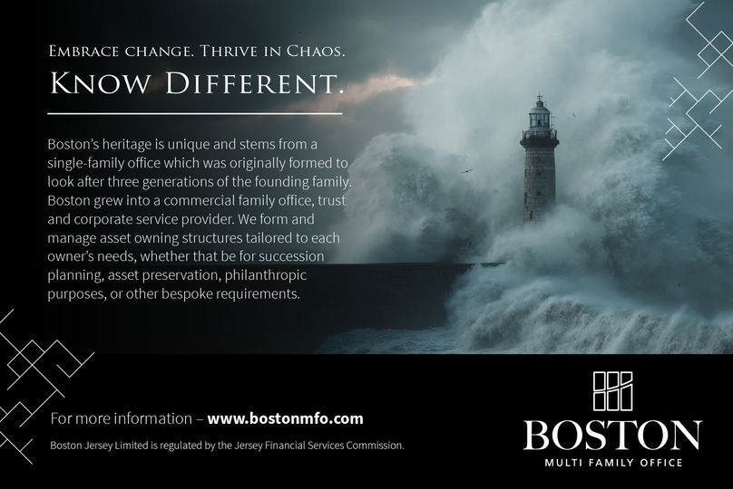 Boston advert - image of a large wave hitting a lighthouse