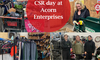 team helping at Acorn