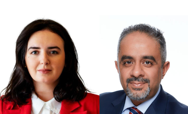 Portraits of Faizal Bhana and Katherine Muldoon