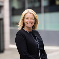 Portrait of Claire Machin outdoors