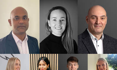 Photo montage of promoted Accuro colleagues&#39; faces