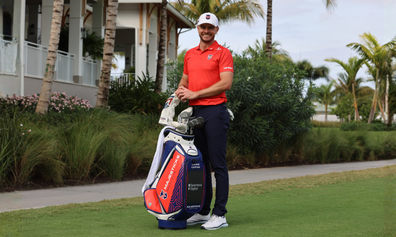 Image shows professional golfer laurie cante.