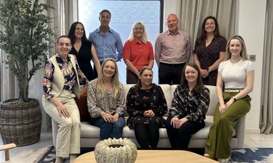 Some of the people managers who recently got accredited