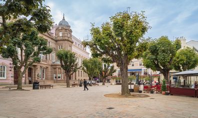 Royal Square In St.Helier Jersey