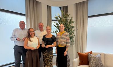 Alan Parker, Claudia Rattray, Simon Logan and Vicky Edwards