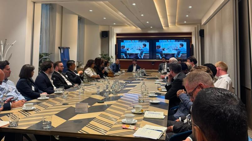 Photograph from the roundtable event