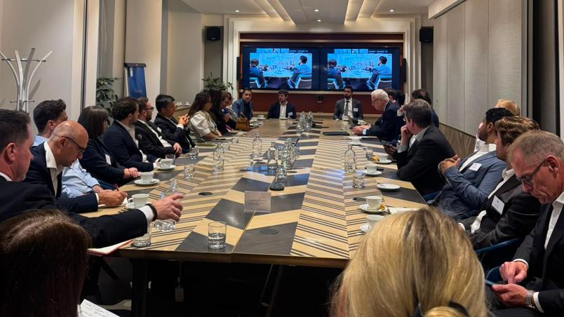 Photograph from the roundtable event