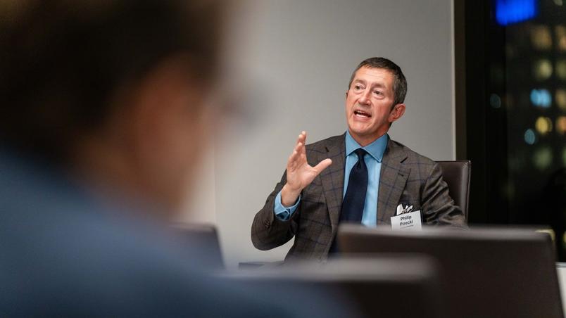 Philip Pirecki, Americas Lead at Jersey Finance, speaking at our Funds Focus event in San Francisco