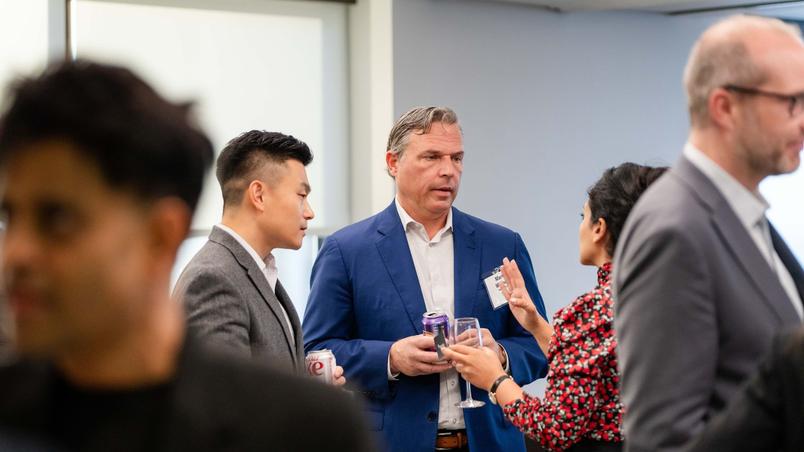 Guests at Jersey Finance's Funds Focus event in San Francisco