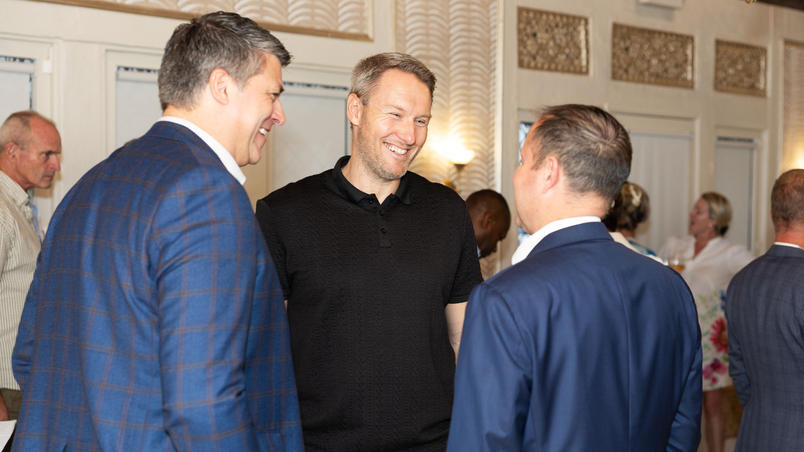 Guests at Jersey Finance's Networking Reception in Palm Beach, Florida, in October 2026