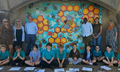 KPMG's sponsorship of Bel Royal School's Art in the Arches